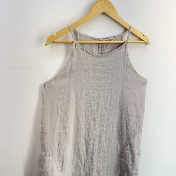 Laura Bianchi 100% Linen Maxi Dress - Picture 3 of 15